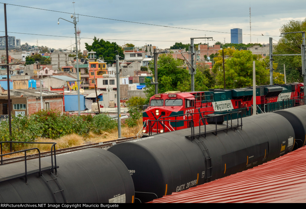 FXE ES44AC Locomotive leading a train